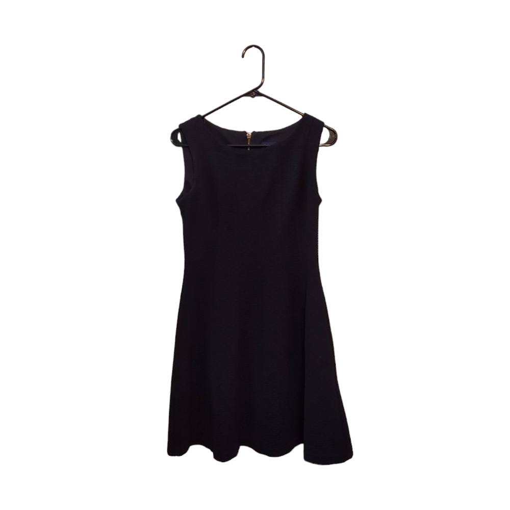 Y2K Whimsigoth Dress 4 Black Sleeveless Old Money Preppy Office Career Corpcore
